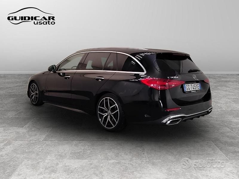 Usata Mercedes C300e Premium 265 CV (194 kW) 2021 Nero Station wagon