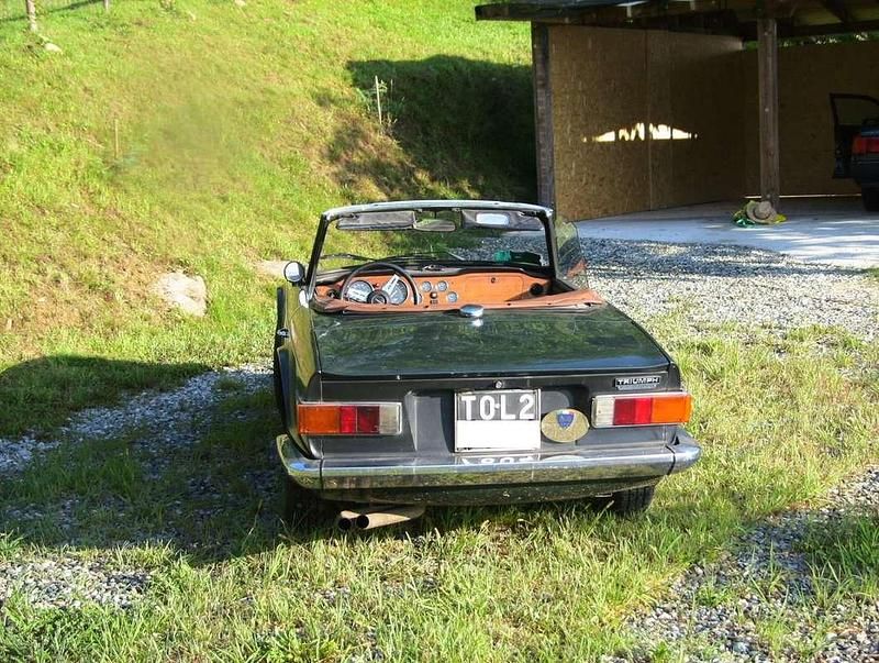 Usata Triumph TR6 150 CV (110 kW) 1974 Verde Cabrio