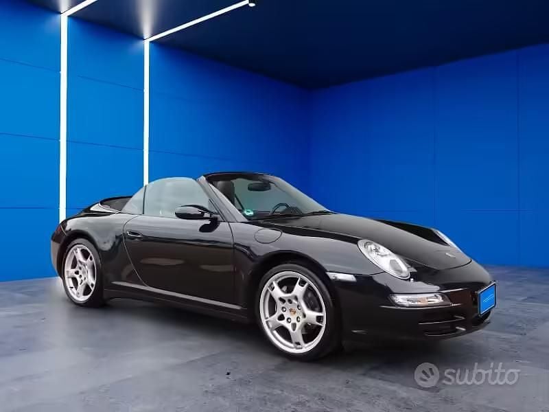 Usata Porsche 911 Carrera 4 Cabriolet 325 CV (239 kW) 2006 Nero Cabrio