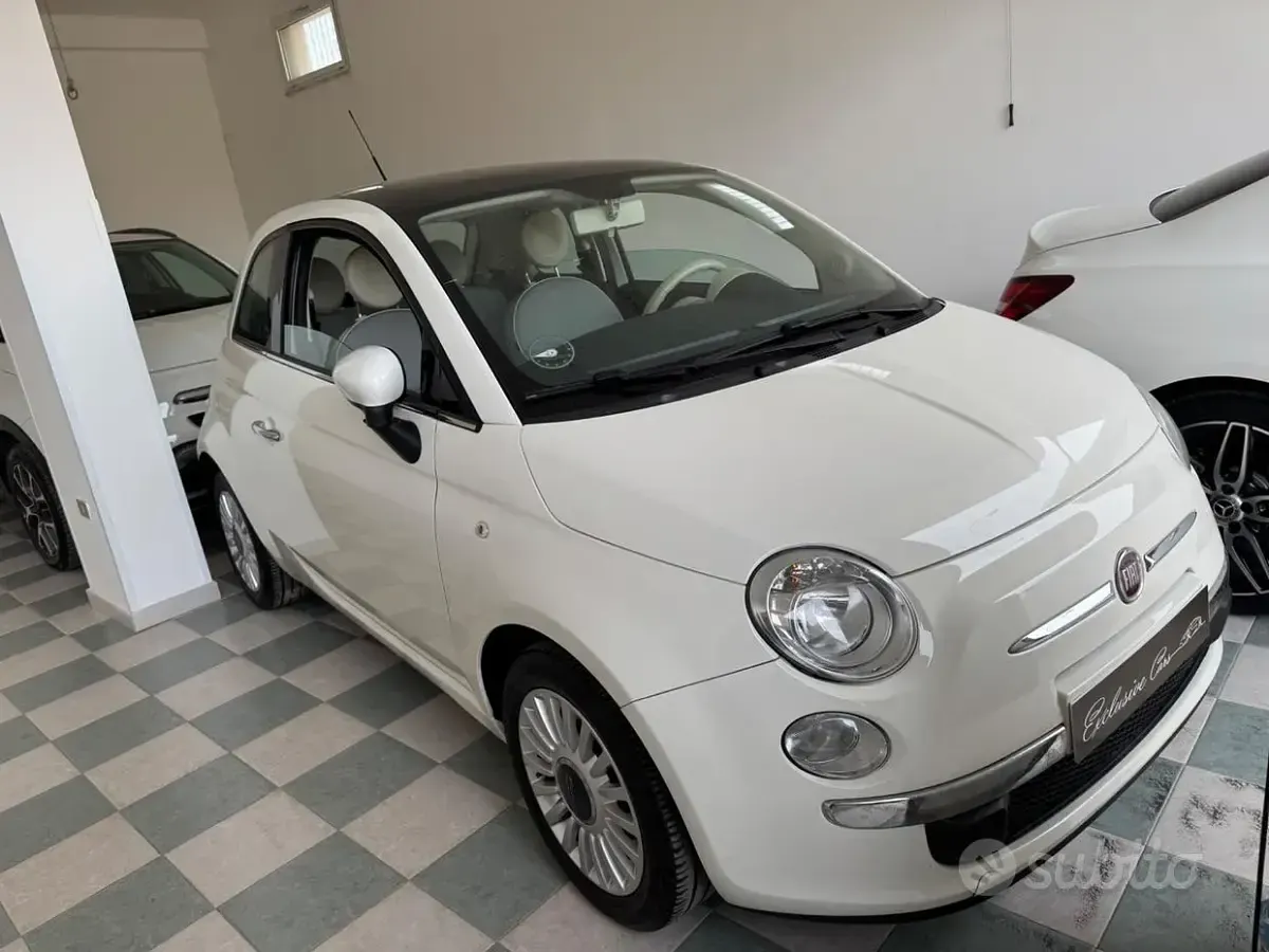 Usata Fiat 500 Pop 69 CV (50 kW) 2010 Bianco Berlina