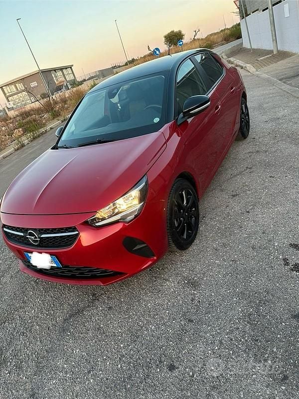 Usata Opel Corsa 69 CV (50 kW) 2021 Rosso Utilitaria