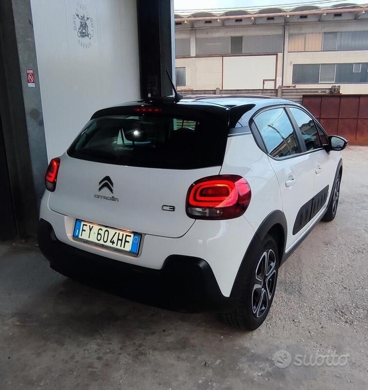 Usata Citroën C3 PureTech 83 CV (61 kW) 2019 Bianco Utilitaria
