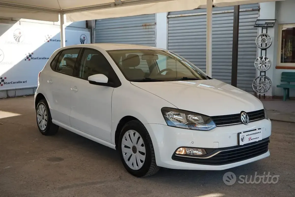 Usata VW Polo Comfortline 75 CV (55 kW) 2015 Bianco Berlina