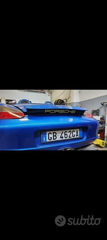 Usata Porsche Boxster 2004 Blu Cabrio