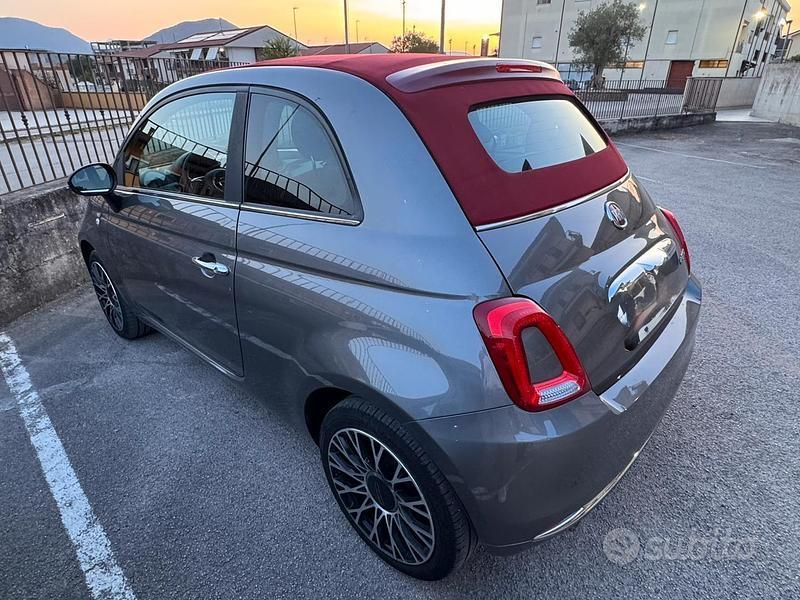 Usata Fiat 500 58 CV (42 kW) 2023 Grigio Cabrio