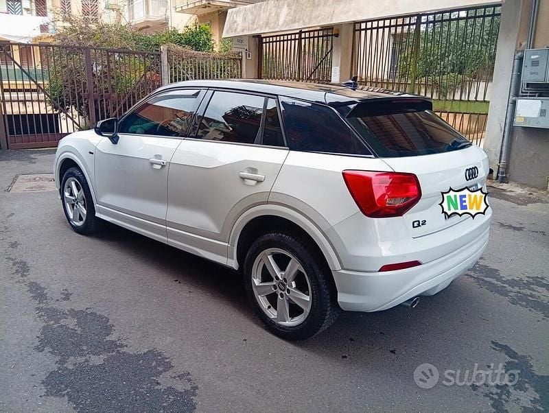Usata Audi Q2 S-Line 116 CV (85 kW) 2018 Bianco SUV