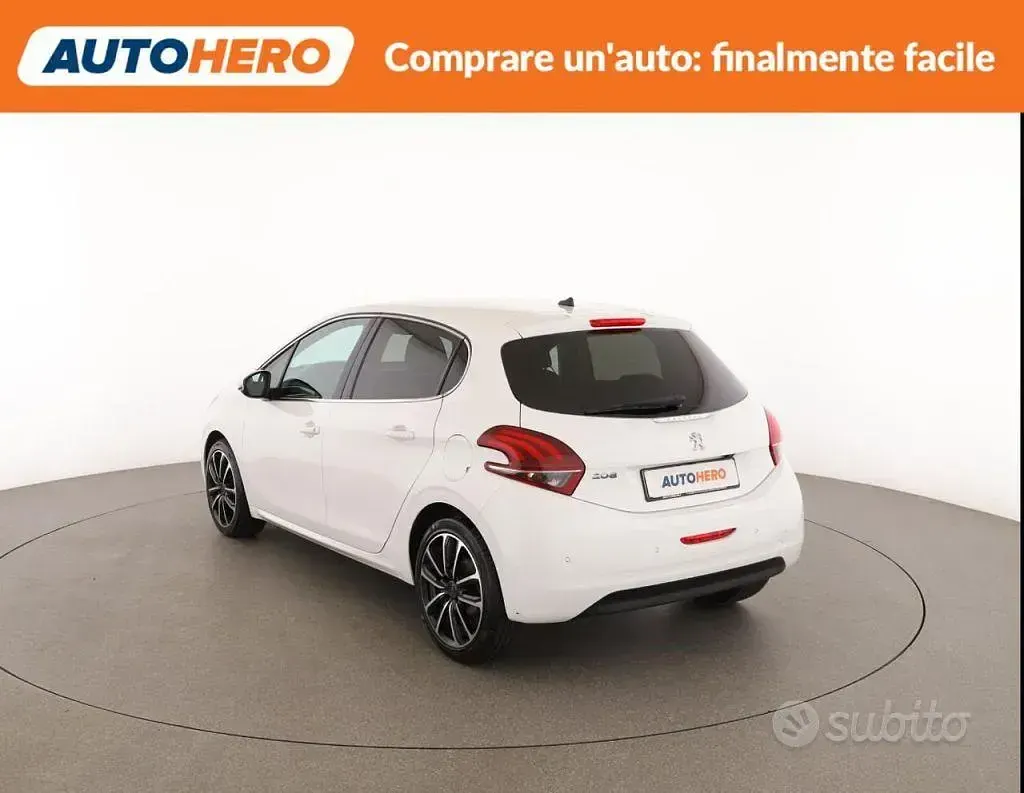 Usata Peugeot 208 S 110 CV (80 kW) 2019 Bianco Utilitaria