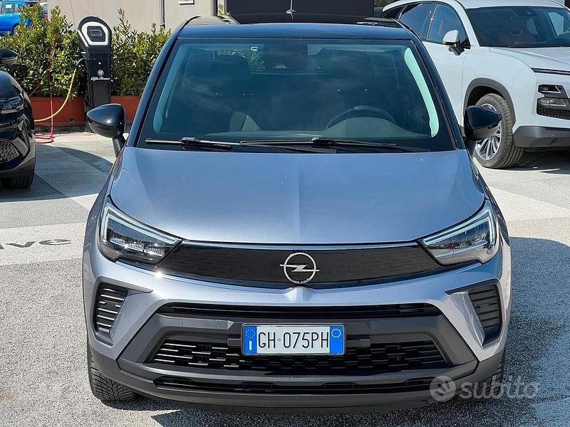 Usata Opel Crossland X Edition 120 CV (88 kW) 2021 Grigio SUV
