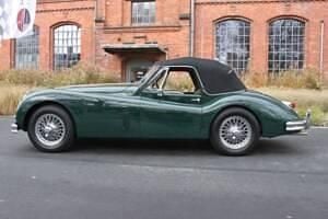 Usata Jaguar XK SE 213 CV (156 kW) 1956 Verde Cabrio