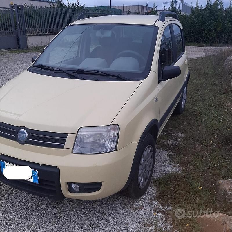 Usata Fiat Panda 60 CV (44 kW) 2005 Giallo Utilitaria
