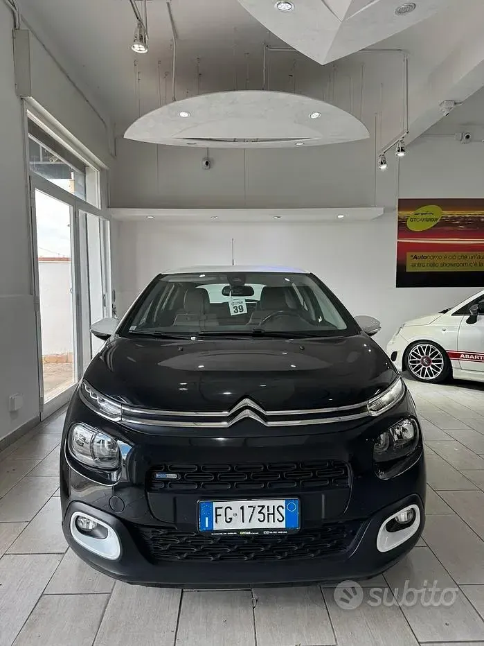 Usata Citroën C3 PureTech 82 CV (60 kW) 2017 Nero Berlina