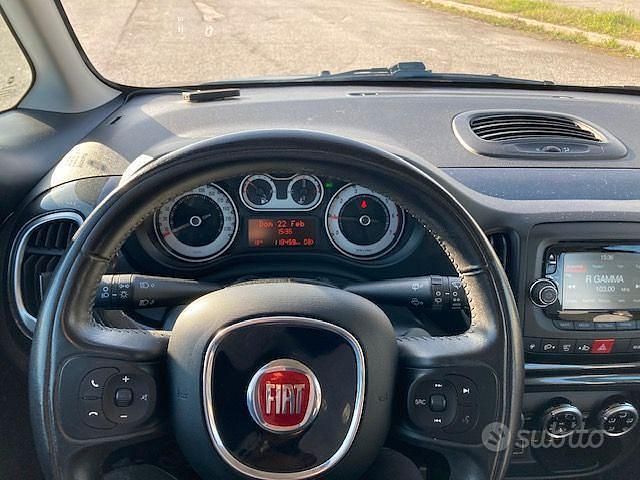 Usata Fiat 500L Living 95 CV (69 kW) 2016 Marrone Monovolume