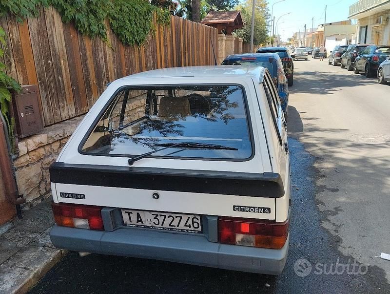 Usata Citroën Visa 1986 Bianco Utilitaria