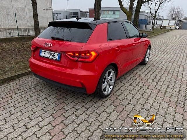 Usata Audi A1 95 CV (69 kW) 2021 Rosso Berlina
