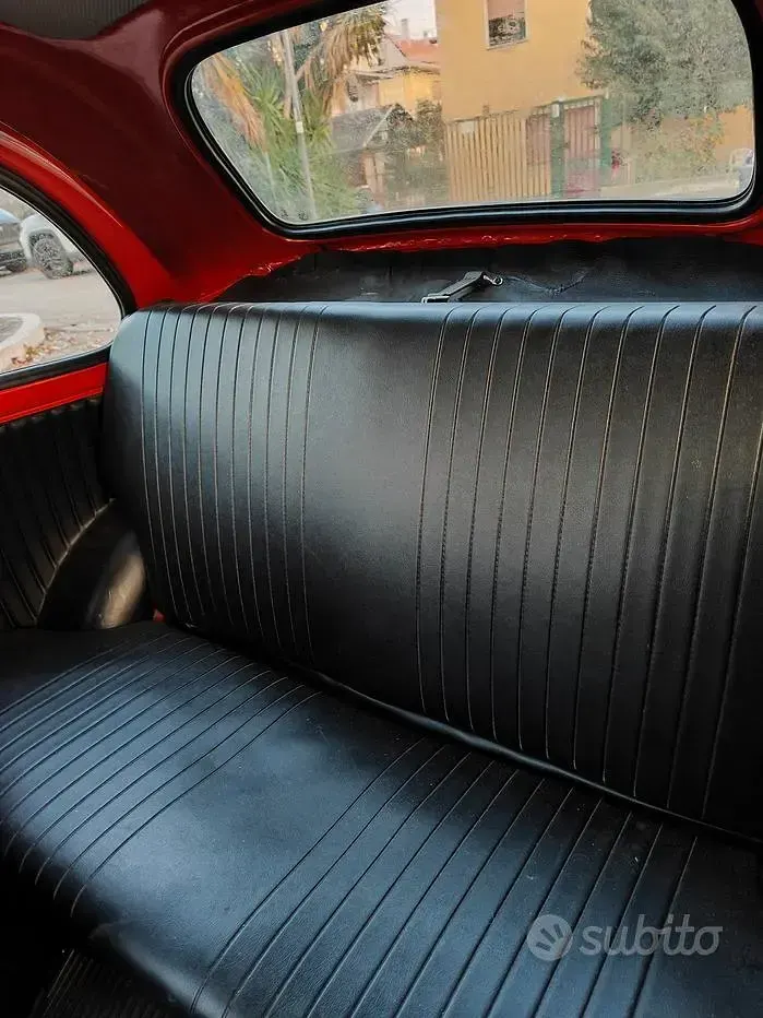 Usata Fiat 500 1970 Rosso Utilitaria