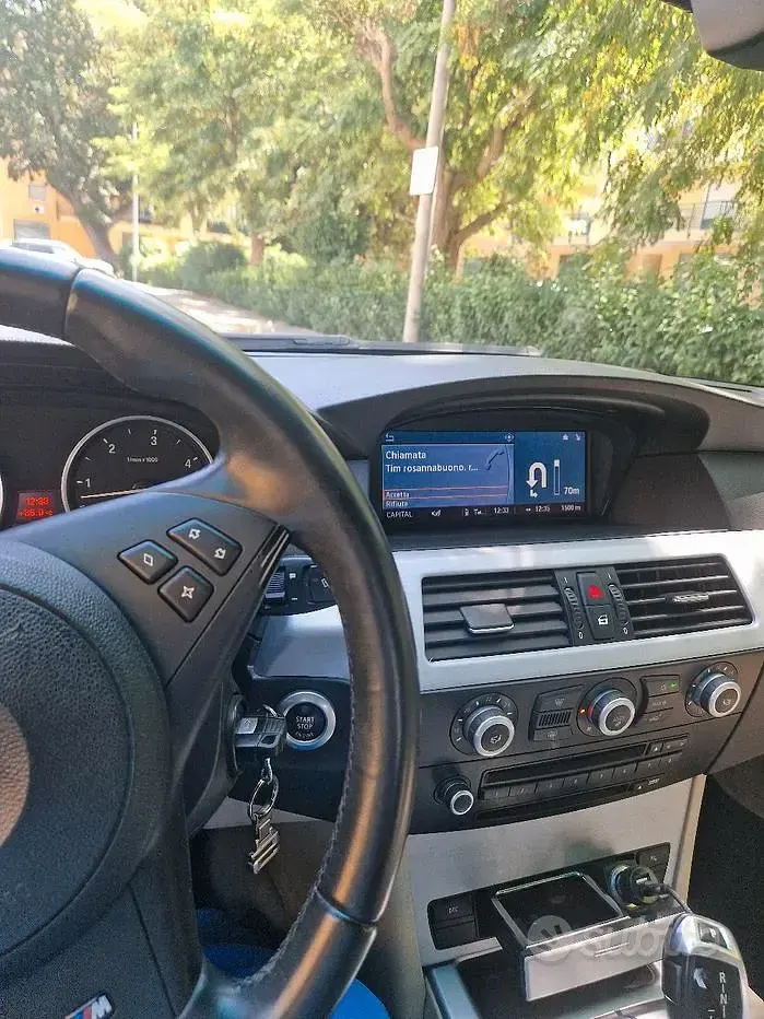 Usata BMW 530 M Sport 235 CV (172 kW) 2007 Nero Berlina