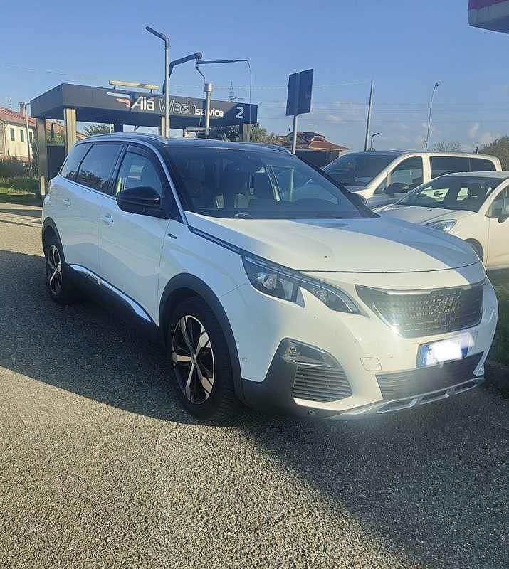 Usata Peugeot 5008 GT-line 120 CV (88 kW) 2017 Bianco SUV