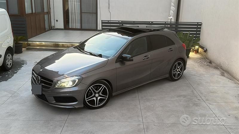 Usata Mercedes A180 2015 Grigio Utilitaria