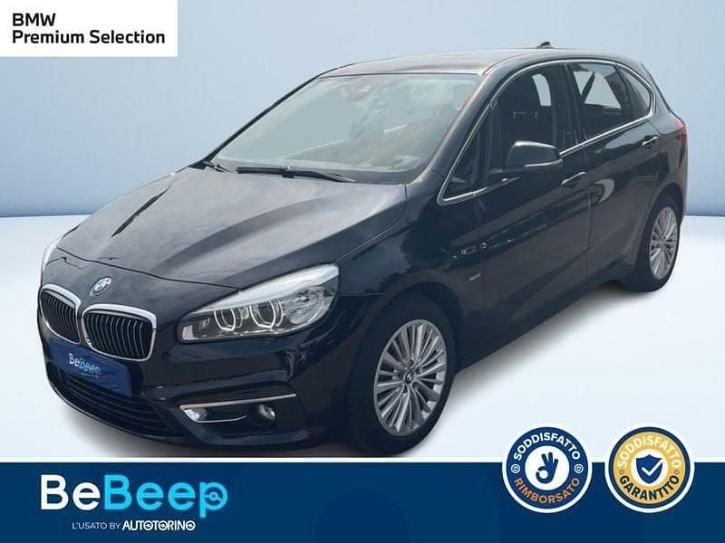 Nero metallizzato Usata 2017 BMW 218 Active Tourer Luxury Line Monovolume | 14.900 € (Buon prezzo) - Immagine 1/3