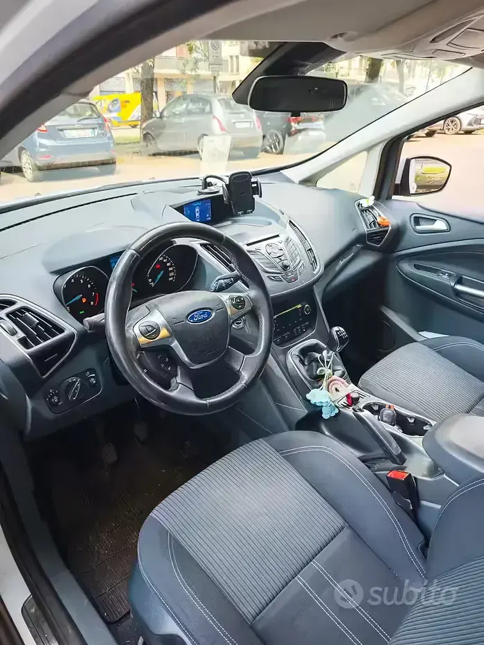 Usata Ford C-MAX Titanium 101 CV (74 kW) 2013 Bianco Monovolume