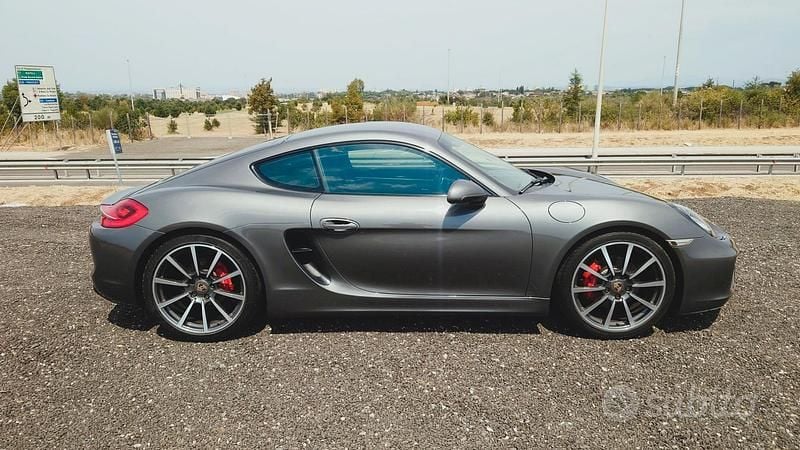 Usata Porsche Cayman S 325 CV (239 kW) 2014 Grigio Coupé