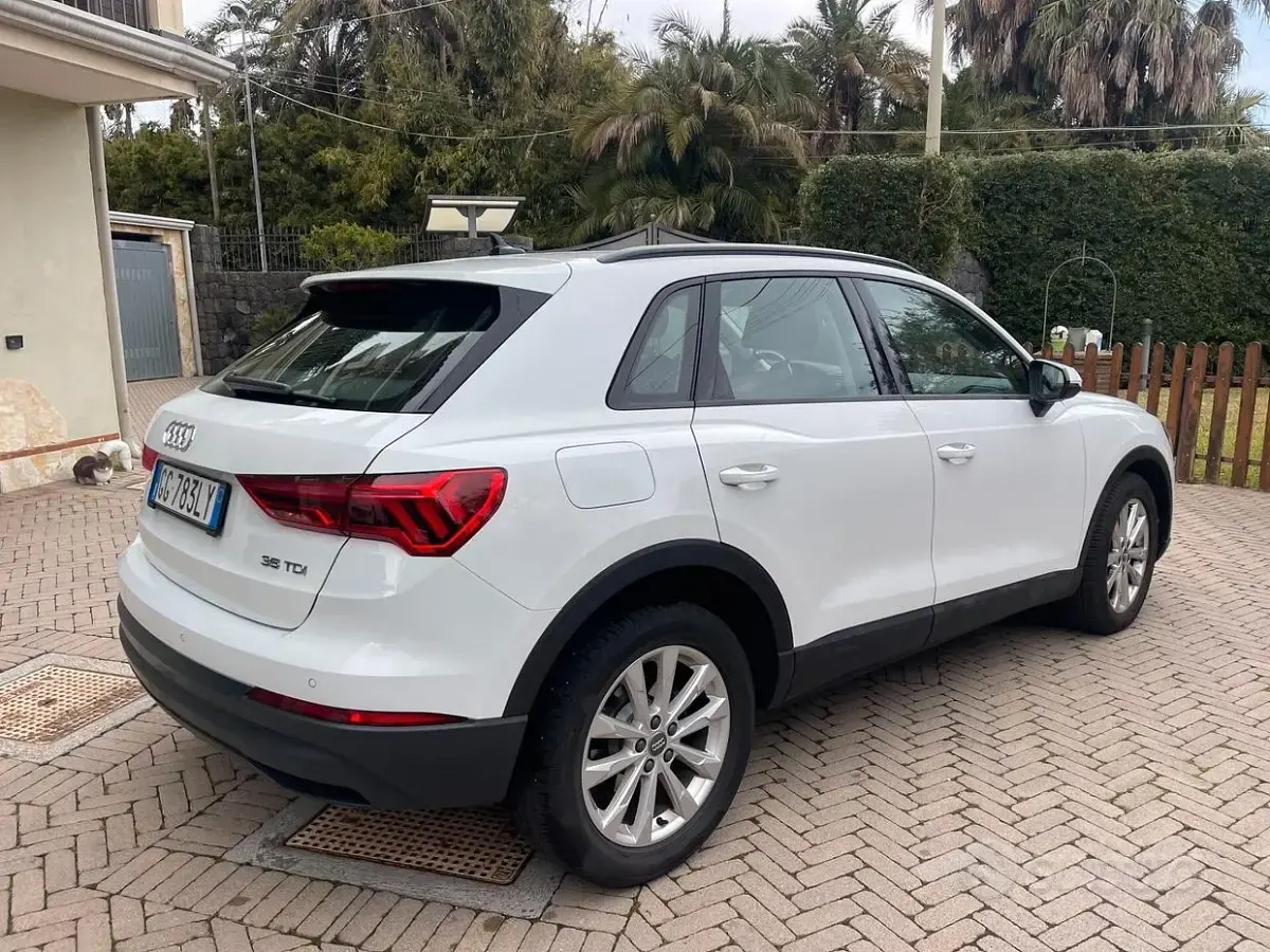 Usata Audi Q3 Advanced Plus 150 CV (110 kW) 2020 Bianco SUV