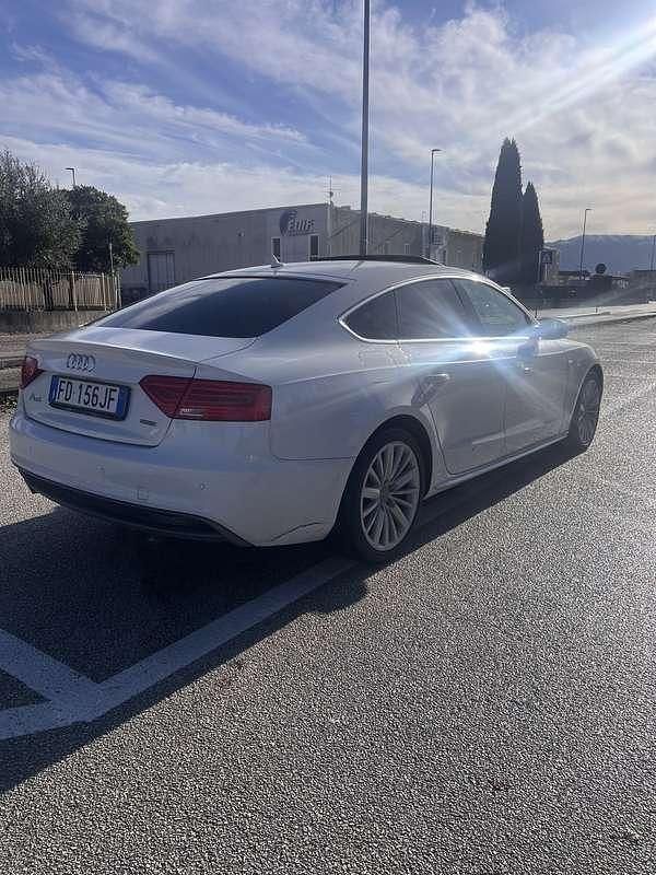 Usata Audi A5 Sportback Advanced 190 CV (139 kW) 2015 Bianco Utilitaria