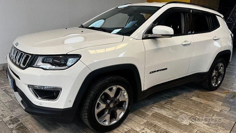 Usata Jeep Compass Limited 140 CV (102 kW) 2018 Bianco SUV