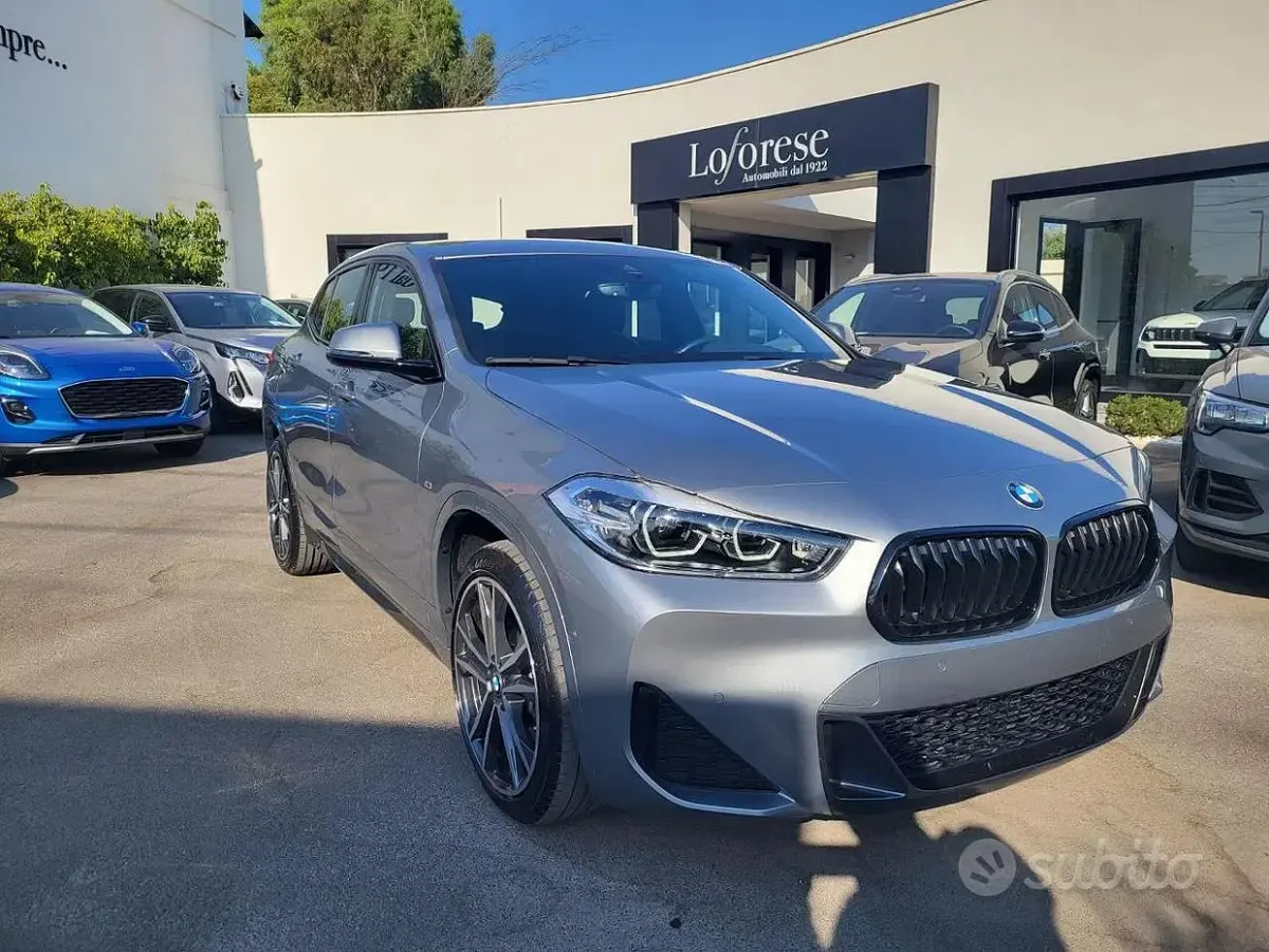 Usata BMW X2 M Sport 150 CV (110 kW) 2023 Grigio scuro metallizzato SUV