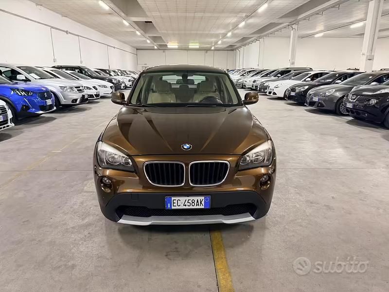 Usata BMW X1 Efficient Dynamics 177 CV (130 kW) 2010 Marrone SUV