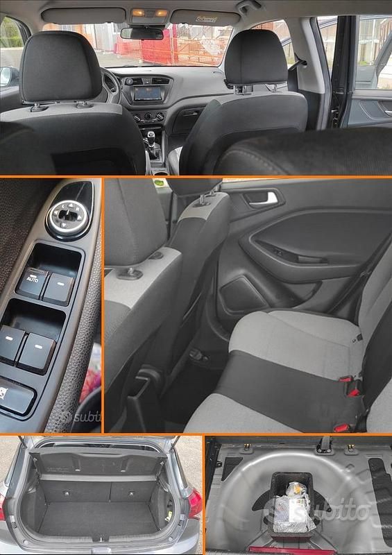 Usata Hyundai i20 75 CV (55 kW) 2016 Grigio Berlina