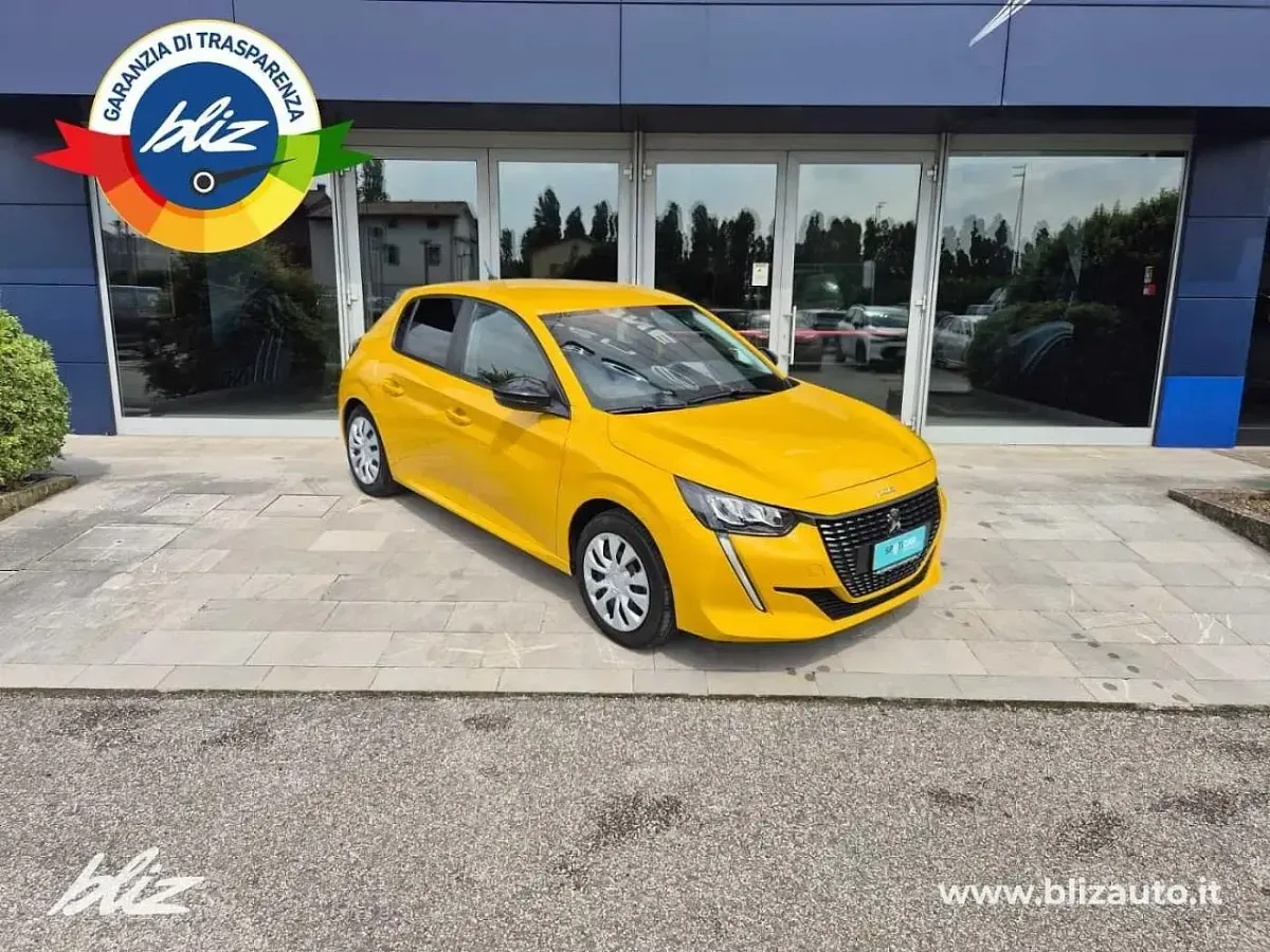 Usata Peugeot 208 Active 75 CV (55 kW) 2023 Giallo Utilitaria