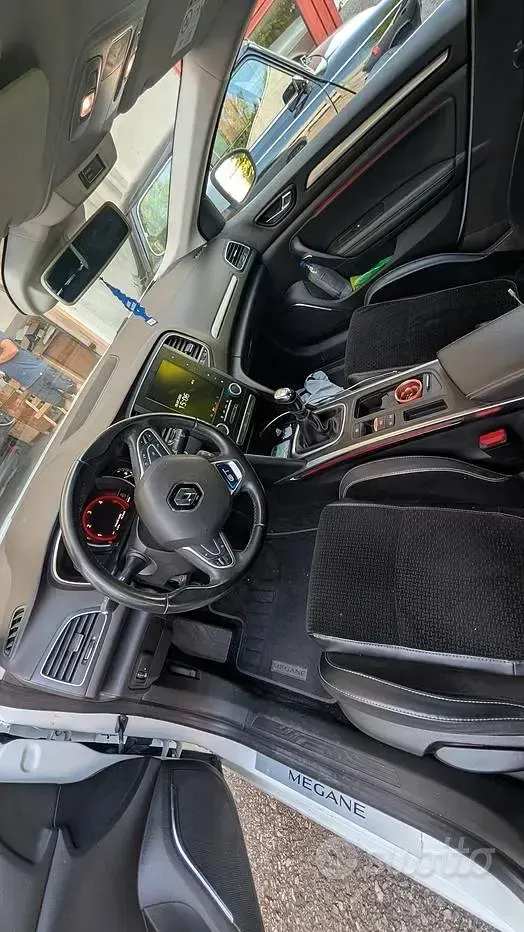 Usata Renault Mégane GT Line GT-Line 131 CV (96 kW) 2016 Bianco Berlina