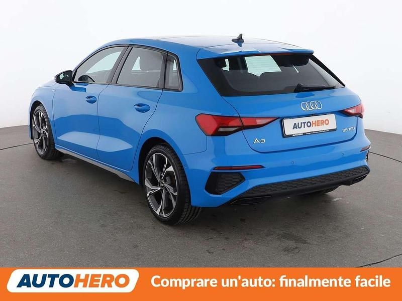Usata Audi A3 S-Line 150 CV (110 kW) 2022 Blu/azzurro Berlina