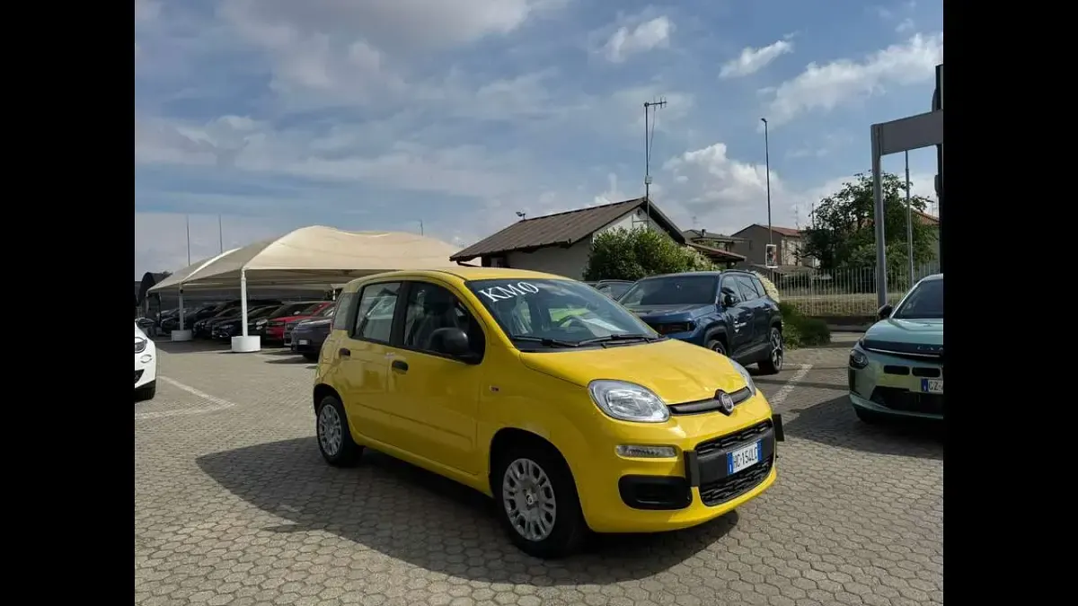 Nuova Fiat Panda Icon 64 CV (47 kW) 2026 Giallo sole (pastello) Utilitaria