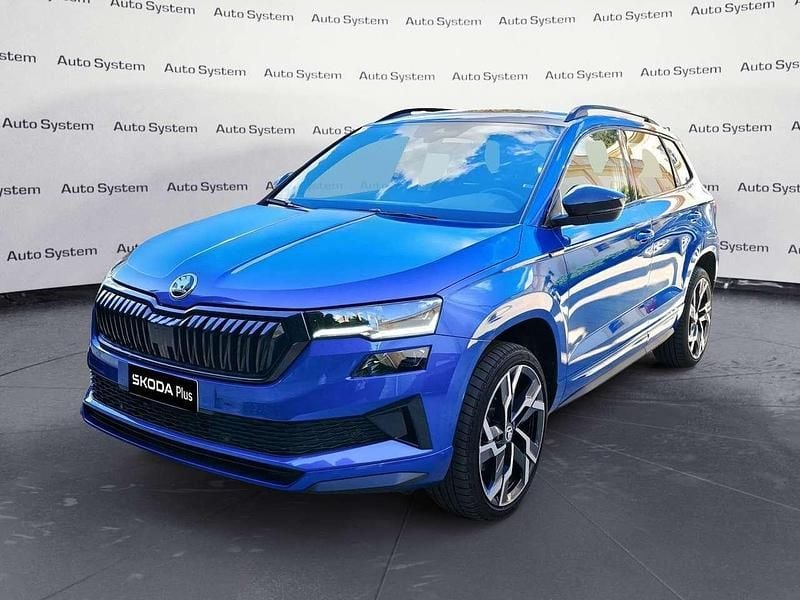 Usata Skoda Karoq SportLine 150 CV (110 kW) 2024 Blu SUV