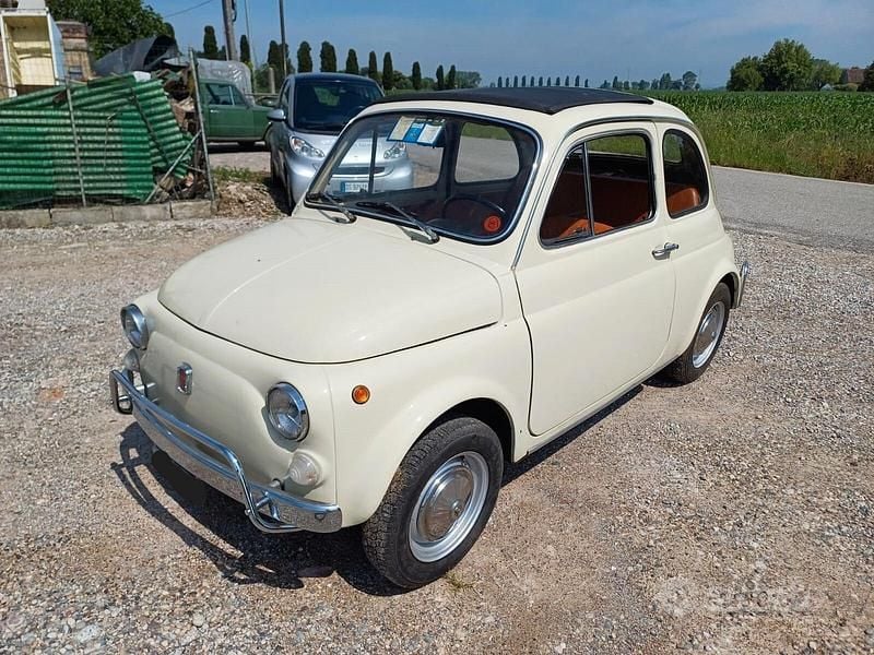 Usata Fiat 500 17 CV (12 kW) 1970 Bianco Utilitaria