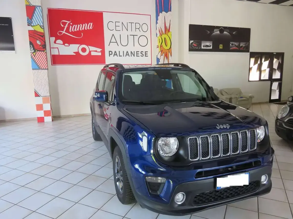 Usata Jeep Renegade Limited 131 CV (96 kW) 2021 Blu/azzurro SUV
