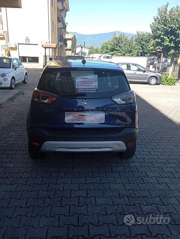 Usata Opel Crossland X GS Line 120 CV (88 kW) 2021 Blu SUV