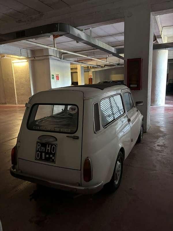Bianco Usata 1971 Fiat 500 Station wagon | 3500 € - Immagine 1/4
