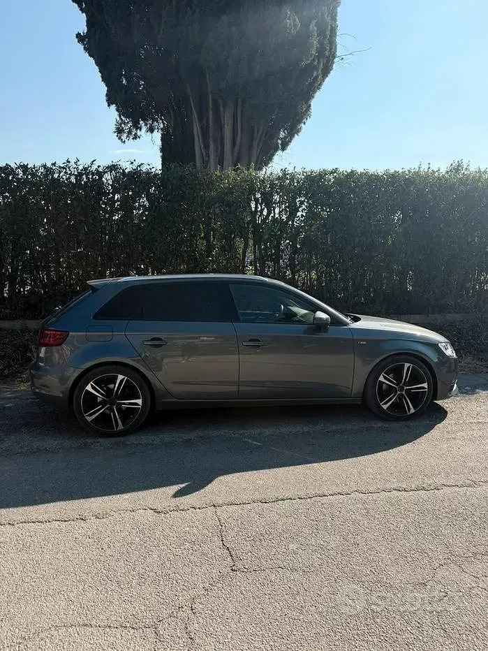Usata Audi A3 S-Line 110 CV (80 kW) 2019 Grigio Berlina