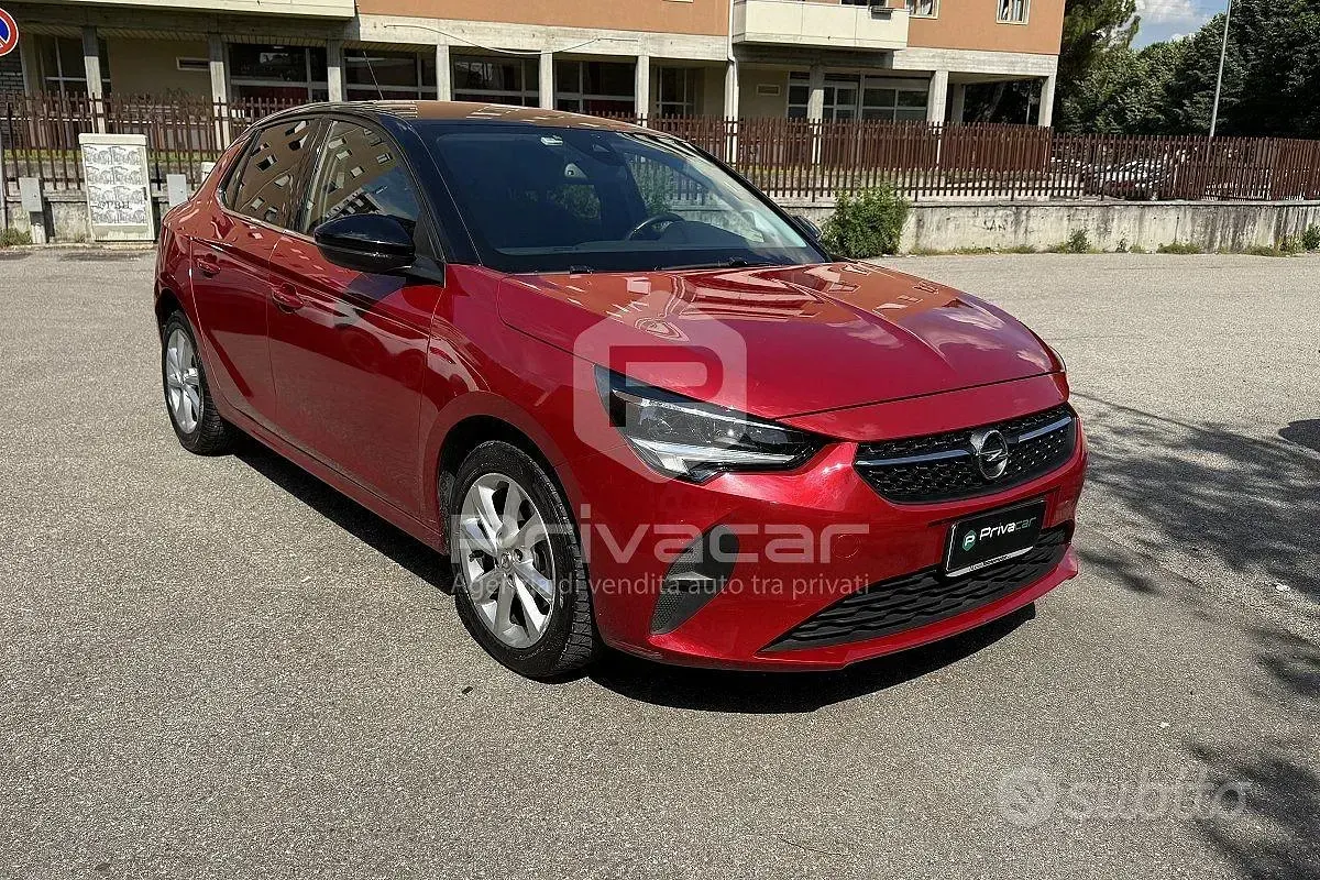Usata Opel Corsa Elegance 101 CV (74 kW) 2022 Rosso Utilitaria