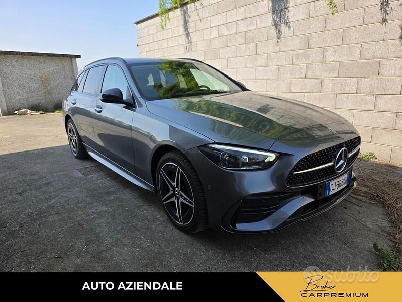 Usata Mercedes C300e Premium Plus 204 CV (150 kW) 2022 Grigio Station wagon