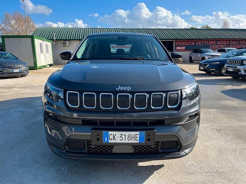 Usata Jeep Compass 131 CV (96 kW) 2022 Grigio SUV