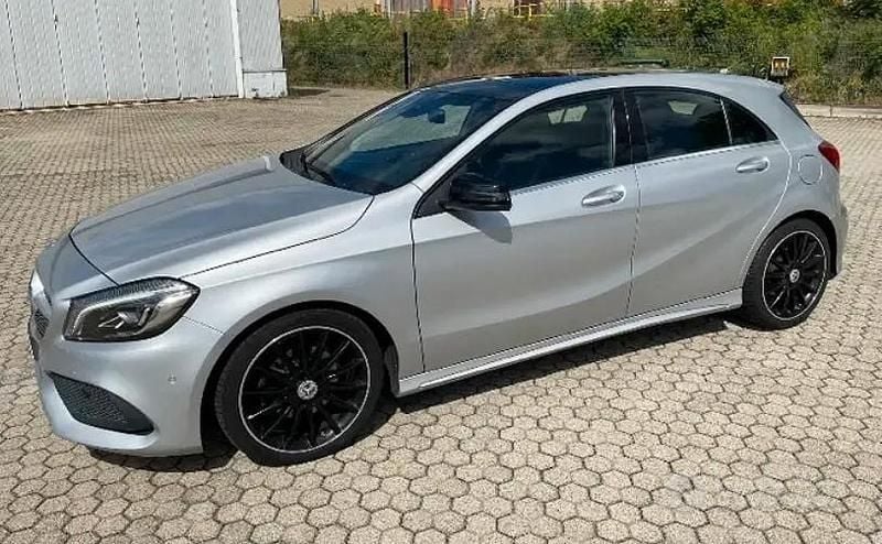 Usata Mercedes A200 AMG 136 CV (100 kW) 2016 Grigio Utilitaria