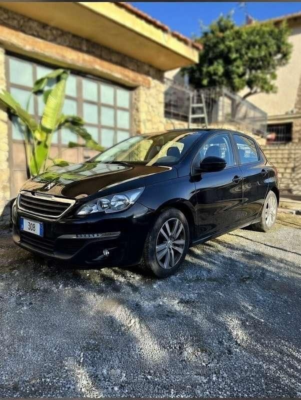 Usata Peugeot 308 Business-Line 120 CV (88 kW) 2015 Nero Berlina
