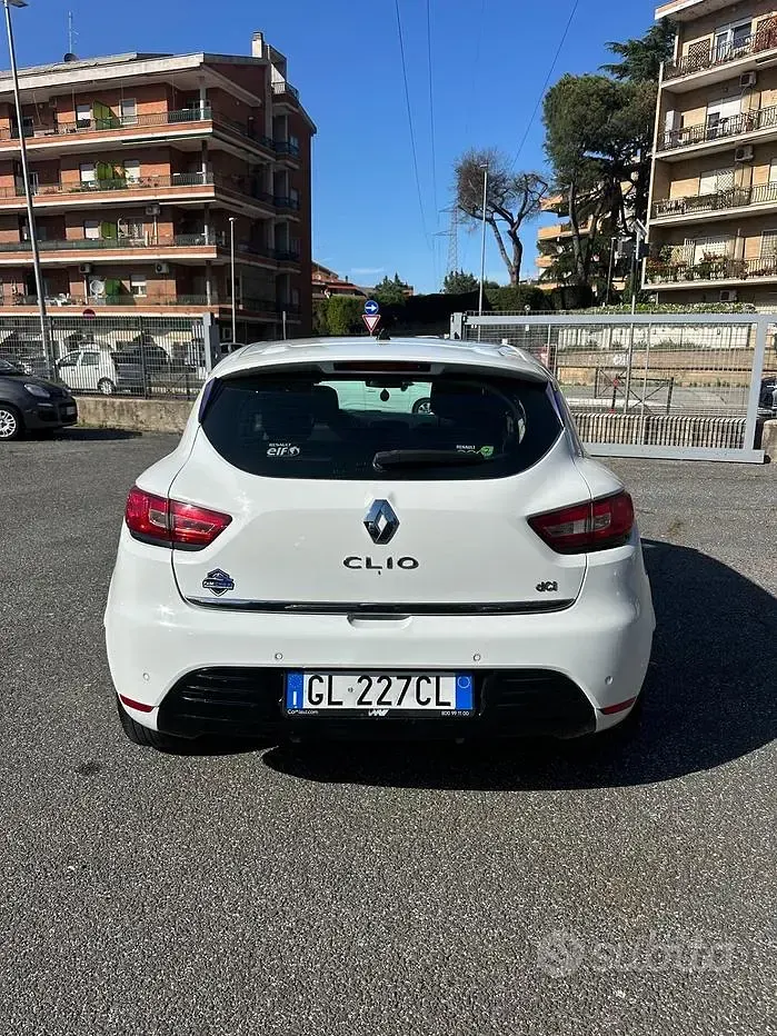 Usata Renault Clio IV 75 CV (55 kW) 2016 Bianco Berlina
