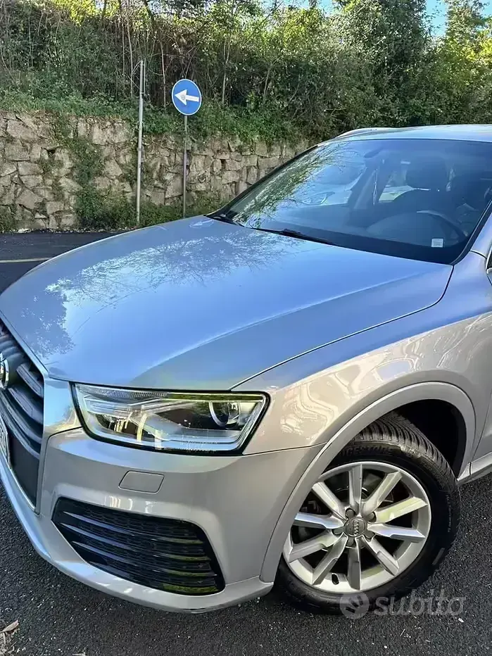 Usata Audi Q3 120 CV (88 kW) 2017 Grigio SUV