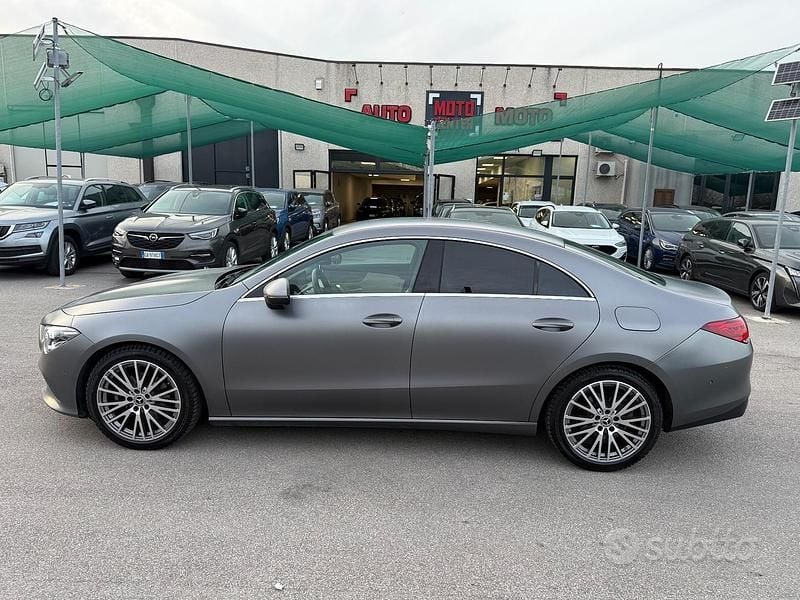 Usata Mercedes CLA200 163 CV (119 kW) 2021 Grigio Berlina