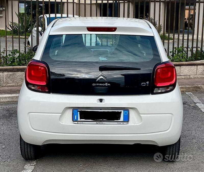 Gebraucht Citroën C1 Feel 82 PS (60 kW) 2016 Weiß Kleinwagen